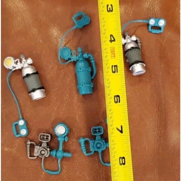 Underwater Scuba Gear Oxygen Tanks Cameras Toy Replacement Chap Mei - Picture 4 of 4
